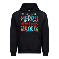 Black merry christmas y'all Urban Hoodie - Zillion Design Studio
