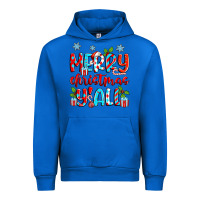 Cobalt merry christmas y'all Urban Hoodie - Zillion Design Studio