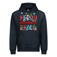 Navy merry christmas y'all Urban Hoodie - Zillion Design Studio