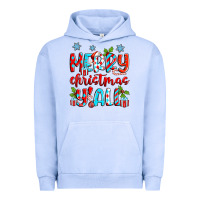 Pigment Grape Ice merry christmas y'all Urban Hoodie - Zillion Design Studio