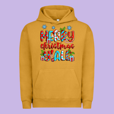 Urban Hoodie merry christmas y'all