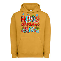 Pigment Peanut Butter merry christmas y'all Urban Hoodie - Zillion Design Studio