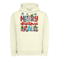 Pigment Pistachio merry christmas y'all Urban Hoodie - Zillion Design Studio