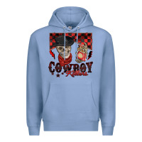 Colony Blue cowboy killer Premium Hoodie - Zillion Design Studio