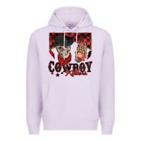Lilac cowboy killer Premium Hoodie - Zillion Design Studio