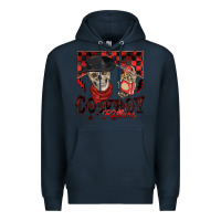 Navy cowboy killer Premium Hoodie - Zillion Design Studio