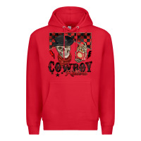 Red cowboy killer Premium Hoodie - Zillion Design Studio