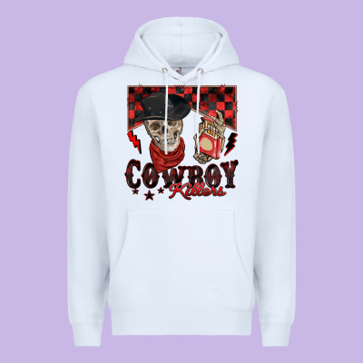 Cowboy Killer Premium Hoodie Designed By Zillion Design Studio