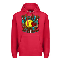 Cardinal play ball softball Premium Hoodie - texasbilliewilder