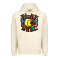 Sandshell play ball softball Premium Hoodie - texasbilliewilder