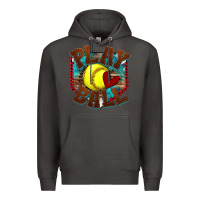 Smoke play ball softball Premium Hoodie - texasbilliewilder