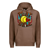 Chestnut play ball softball Premium Hoodie - texasbilliewilder