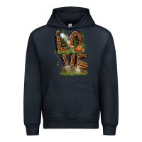 Navy love camping Urban Hoodie - texasbilliewilder