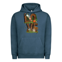 Pigment Midnight Navy love camping Urban Hoodie - texasbilliewilder