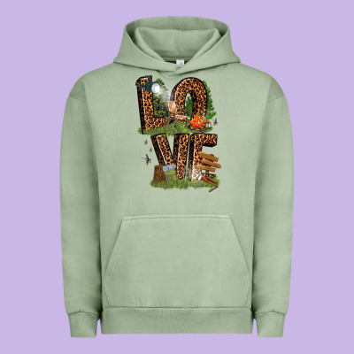 Urban Hoodie love camping