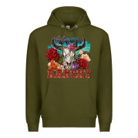 Army Green always ranchy Premium Hoodie - Zillion Design Studio