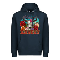 Navy always ranchy Premium Hoodie - Zillion Design Studio