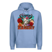 Colony Blue always ranchy Premium Hoodie - Zillion Design Studio