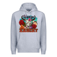 Heather Grey always ranchy Premium Hoodie - Zillion Design Studio