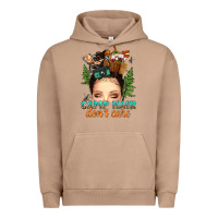 Pigment Burro messy bun camp hair dont care Urban Hoodie - texasbilliewilder