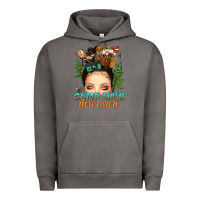 Pigment Tornado messy bun camp hair dont care Urban Hoodie - texasbilliewilder