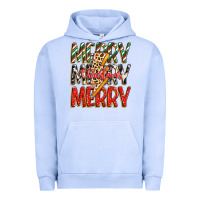 Pigment Grape Ice merry christmas lightning bolt Urban Hoodie - Zillion Design Studio