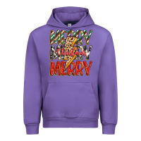 Tulip merry christmas lightning bolt Urban Hoodie - Zillion Design Studio