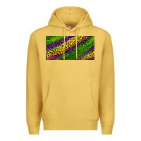 Antique Gold Mardi Gras Leopard Premium Hoodie - RanaPortraitStore
