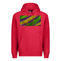 Cardinal Mardi Gras Leopard Premium Hoodie - RanaPortraitStore