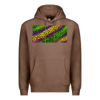Chestnut Mardi Gras Leopard Premium Hoodie - RanaPortraitStore