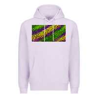Lilac Mardi Gras Leopard Premium Hoodie - RanaPortraitStore
