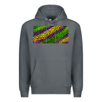 Rock Mardi Gras Leopard Premium Hoodie - RanaPortraitStore