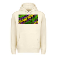Sandshell Mardi Gras Leopard Premium Hoodie - RanaPortraitStore