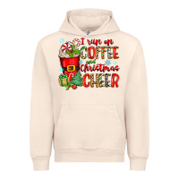Sandshell i run on coffee and christmas cheer Urban Hoodie - Zillion Design Studio
