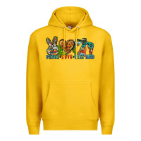Lemon peace love free bird Premium Hoodie - Zillion Design Studio