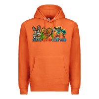 Carrot peace love free bird Premium Hoodie - Zillion Design Studio