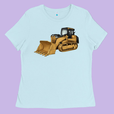 Bulldozer Ladies Tee Designed By Artiststas
