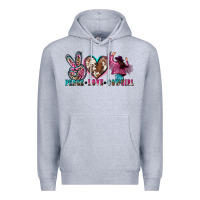 Peace Love Cowgirl Premium Hoodie | Teevron