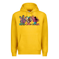 Lemon peace love cowgirl Premium Hoodie - Zillion Design Studio