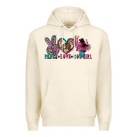 Tofu peace love cowgirl Premium Hoodie - Zillion Design Studio