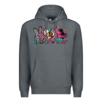 Rock peace love cowgirl Premium Hoodie - Zillion Design Studio