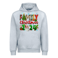 Heather Grey family christmas 2024 Urban Hoodie - Zillion Design Studio