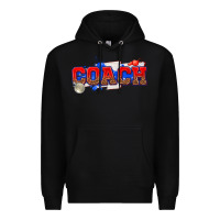 Black coach Premium Hoodie - texasbilliewilder