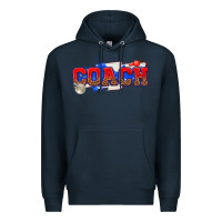 Navy coach Premium Hoodie - texasbilliewilder