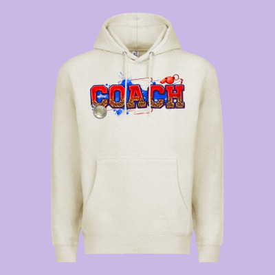 Coach Premium Hoodie Designed By Texasbilliewilder