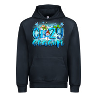 Navy cozy season winter Urban Hoodie - Zillion Design Studio