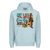 Blue Mist just a girl who loves country music Premium Hoodie - Zillion Design Studio