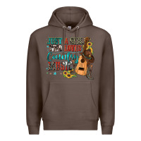 Coffee just a girl who loves country music Premium Hoodie - Zillion Design Studio