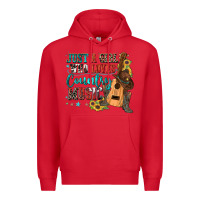Red just a girl who loves country music Premium Hoodie - Zillion Design Studio