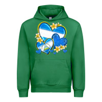 Emerald nicaragua hearts Urban Hoodie - texasbilliewilder